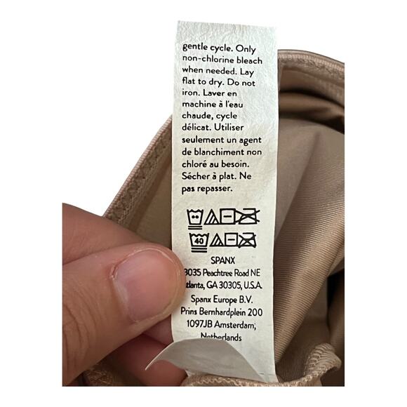 Spanx thong 10196R Suit Your Fancy High Waist tan Large L E2832 - Picture 5 of 5